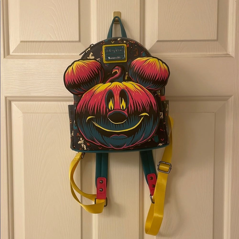 Loungefly Mickey Mouse Pumpkin Backpack